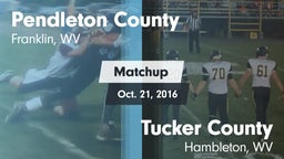 Matchup: Pendleton County vs. Tucker County  2016