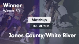 Matchup: Winner vs. Jones County/White River 2016
