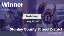 Matchup: Winner vs. Stanley County School District 2017