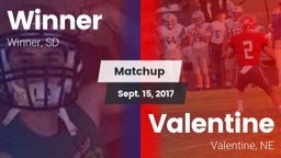 Matchup: Winner vs. Valentine  2017