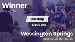 Matchup: Winner vs. Wessington Springs  2019