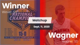 Matchup: Winner vs. Wagner  2020