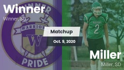 Matchup: Winner vs. Miller  2020