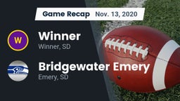 Recap: Winner  vs. Bridgewater Emery 2020