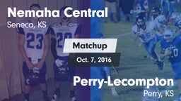 Matchup: Nemaha Central vs. Perry-Lecompton  2016