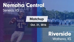 Matchup: Nemaha Central vs. Riverside  2016