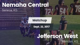 Matchup: Nemaha Central vs. Jefferson West  2017