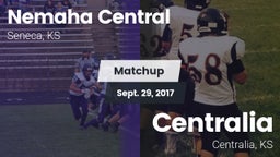 Matchup: Nemaha Central vs. Centralia  2017