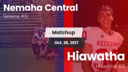 Matchup: Nemaha Central vs. Hiawatha  2017