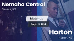 Matchup: Nemaha Central vs. Horton  2018