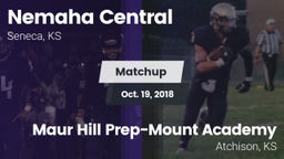 Matchup: Nemaha Central vs. Maur Hill Prep-Mount Academy  2018