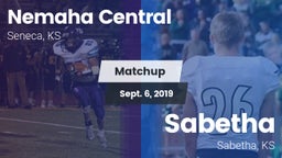 Matchup: Nemaha Central vs. Sabetha  2019