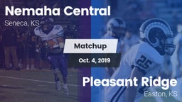 Matchup: Nemaha Central vs. Pleasant Ridge  2019