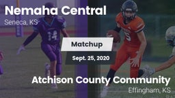 Matchup: Nemaha Central vs. Atchison County Community  2020