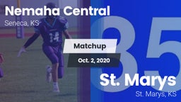 Matchup: Nemaha Central vs. St. Marys  2020