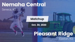 Matchup: Nemaha Central vs. Pleasant Ridge  2020