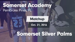 Matchup: Somerset Academy vs. Somerset Silver Palms 2016