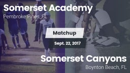 Matchup: Somerset Academy vs. Somerset Canyons 2017
