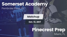 Matchup: Somerset Academy vs. Pinecrest Prep  2017