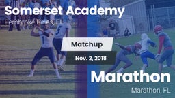 Matchup: Somerset Academy vs. Marathon  2018