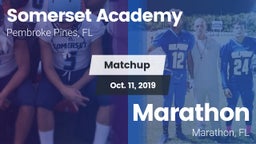 Matchup: Somerset Academy vs. Marathon  2019