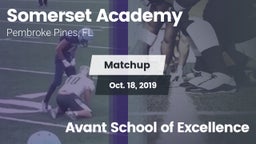 Matchup: Somerset Academy vs. Avant School of Excellence 2019