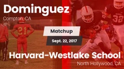 Matchup: Dominguez vs. Harvard-Westlake School 2017