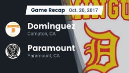 Recap: Dominguez  vs. Paramount  2017