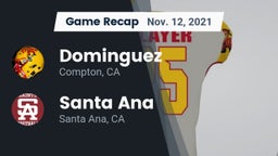 Recap: Dominguez  vs. Santa Ana  2021