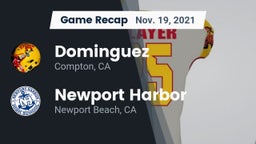 Recap: Dominguez  vs. Newport Harbor  2021