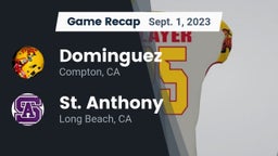 Recap: Dominguez  vs. St. Anthony  2023