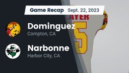 Recap: Dominguez  vs. Narbonne  2023