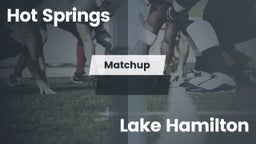 Matchup: Hot Springs vs. Lake Hamilton High 2016