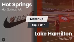Matchup: Hot Springs vs. Lake Hamilton  2017
