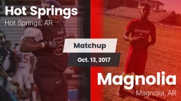 Matchup: Hot Springs vs. Magnolia  2017