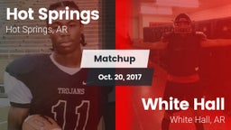 Matchup: Hot Springs vs. White Hall  2017