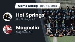 Recap: Hot Springs  vs. Magnolia  2018