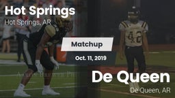 Matchup: Hot Springs vs. De Queen  2019