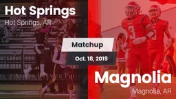 Matchup: Hot Springs vs. Magnolia  2019