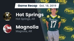 Recap: Hot Springs  vs. Magnolia  2019