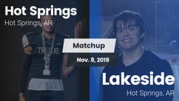 Matchup: Hot Springs vs. Lakeside  2019