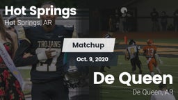 Matchup: Hot Springs vs. De Queen  2020