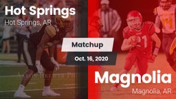Matchup: Hot Springs vs. Magnolia  2020