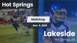 Matchup: Hot Springs vs. Lakeside  2020