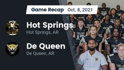Recap: Hot Springs  vs. De Queen  2021