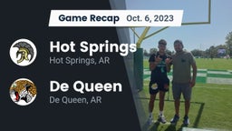 Recap: Hot Springs  vs. De Queen  2023
