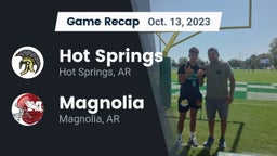 Recap: Hot Springs  vs. Magnolia  2023