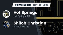 Recap: Hot Springs  vs. Shiloh Christian  2023