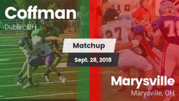 Matchup: Coffman vs. Marysville  2018