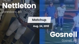 Matchup: Nettleton vs. Gosnell  2018